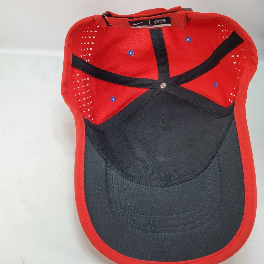 Nike Buffalo Bills Hat Unisex Red Legacy91 Dri-FIT Perforated NFL Football Cap
